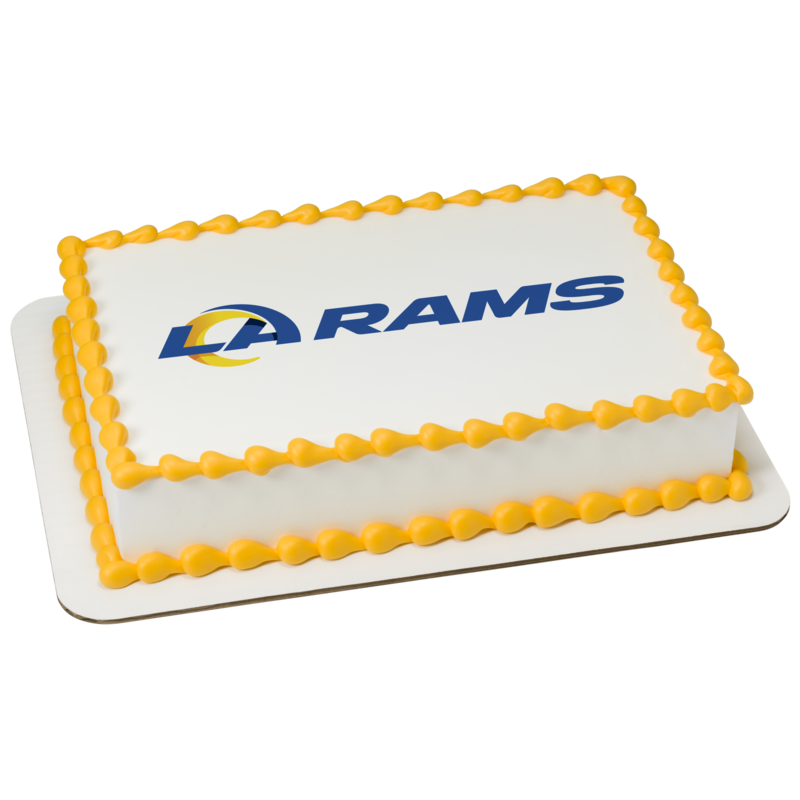 NFL Los Angeles Rams Cake | Online Cake Ordering | Dicks