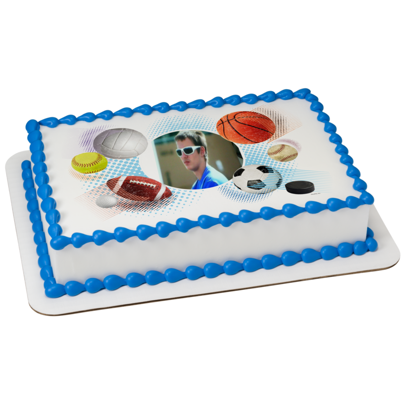 Sports Collage Cake | Online Cake Ordering | Jerry's Foods